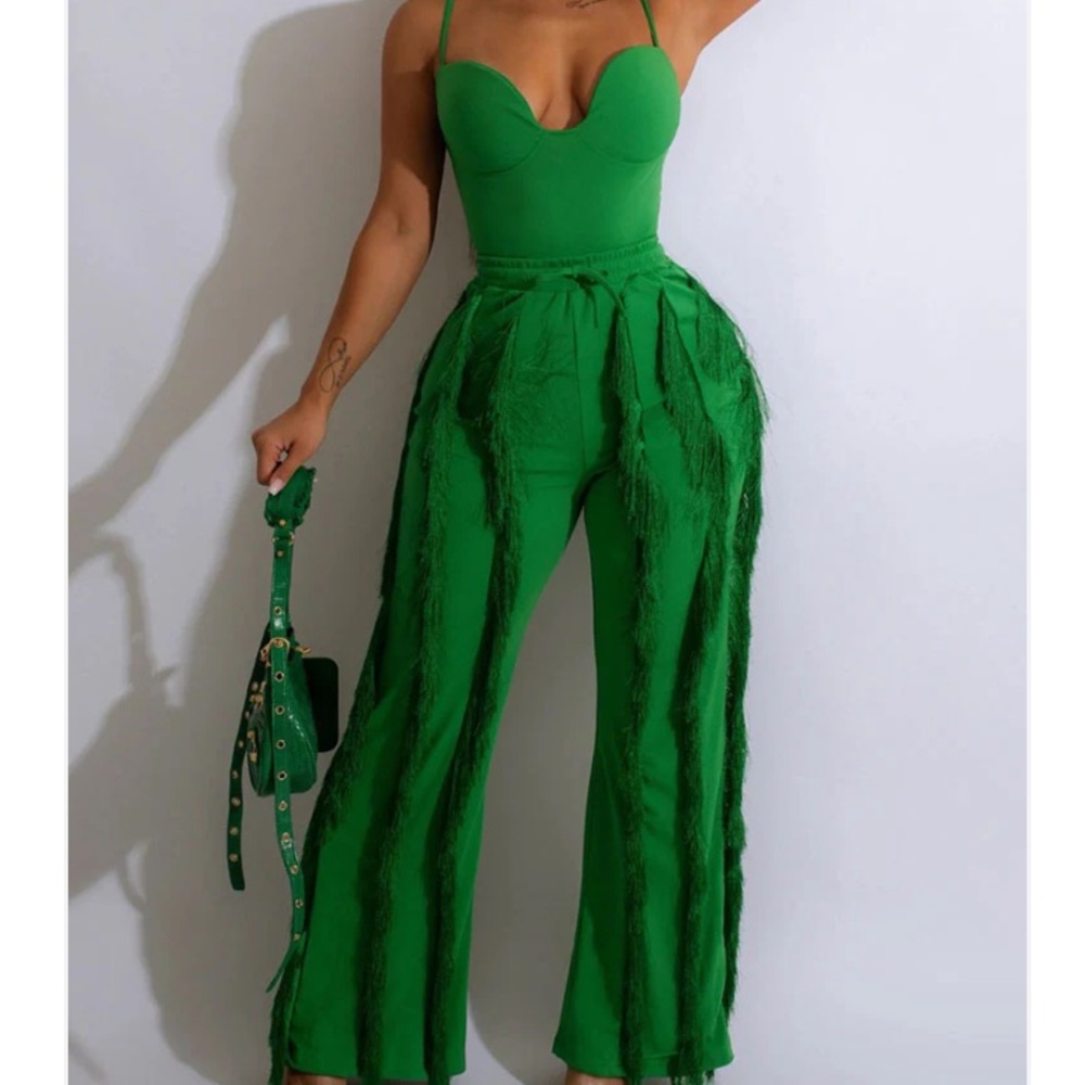 Green Two piece set!!!!
